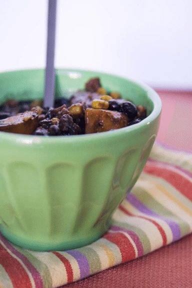 Sweet Potato Black Bean Chili