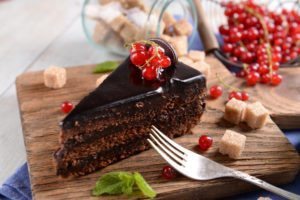 chocolate cake with swaps to make it a healthy treat recipe