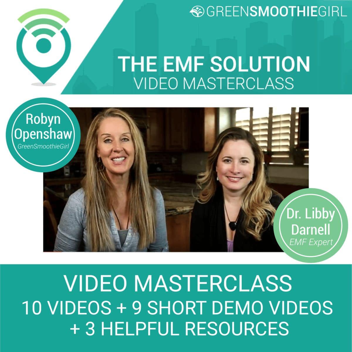 robyn-and-dr-barnell The EMF Solutions Video Masterclass. 10 videos plus 9 short demo videos and 3 helpful resources