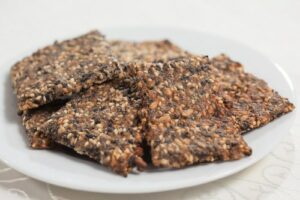 Sprouted Flax Crackers 