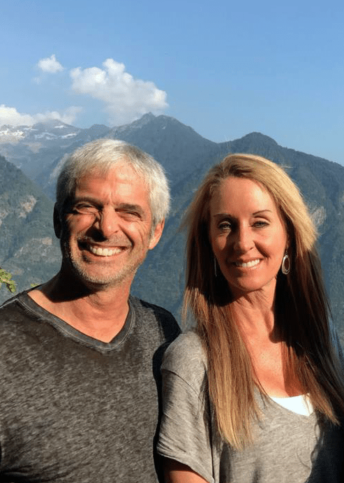 Robyn Openshaw of GreenSmoothieGirl and Dr. Tom O'Bryan of TheDr.Com in the Swiss Alps.