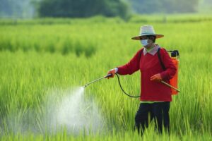 Photo of farmer, from "What Does “Organic” Really Mean" at Green Smoothie Girl.