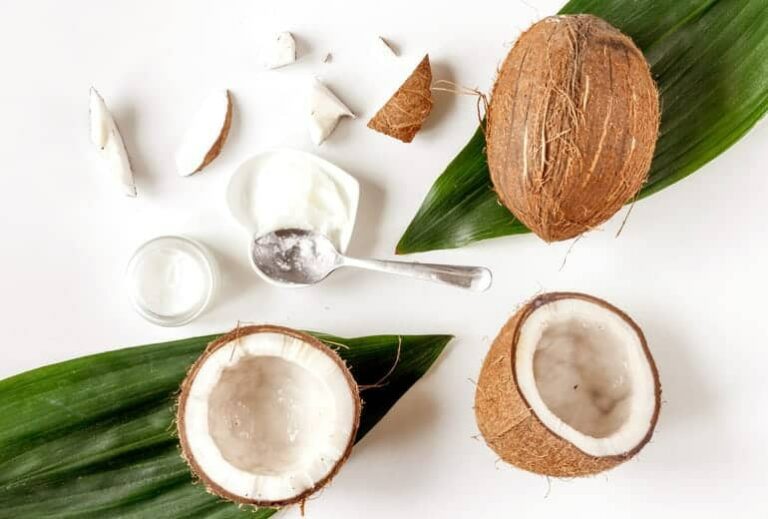 Photo of coconuts and oil from "How Does Oil Pulling Work? Effective, or Bogus Fad?" by Green Smoothie Girl