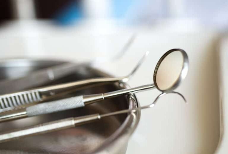 Photo of dentist tools from "Are Amalgam Fillings Safe? A Biological Dentist Weighs In" by Green Smoothie Girl