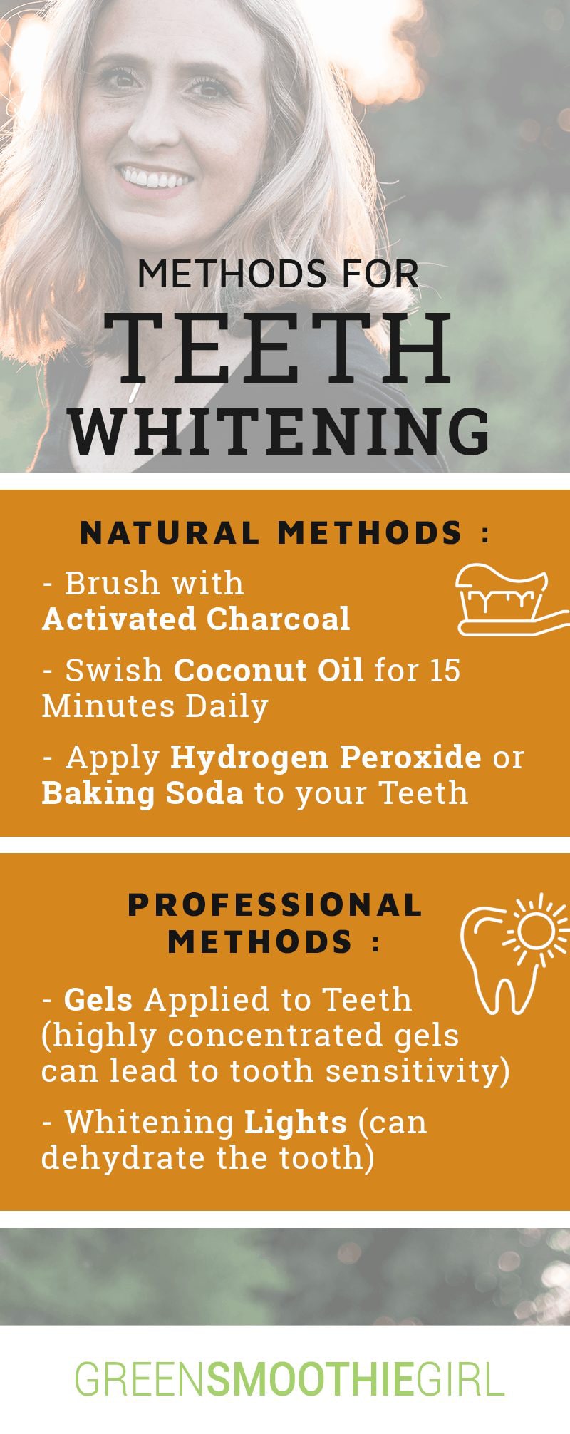 Methods for Natural Teeth Whitening | Green Smoothie Girl