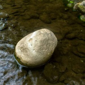 rock-in-a-river