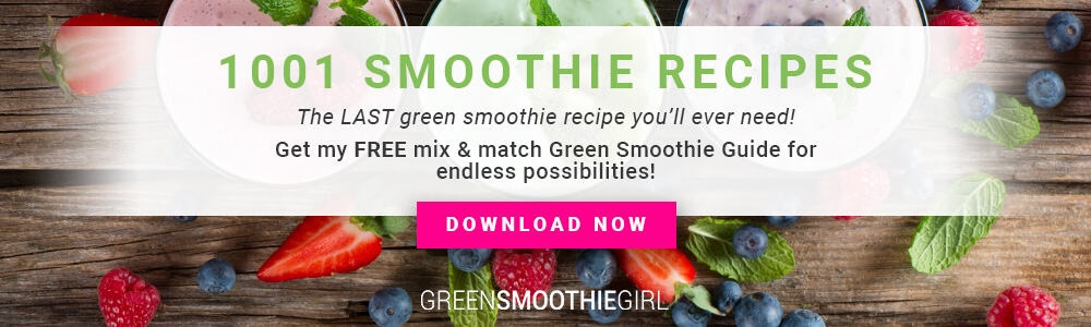 1001 Smoothie Recipes from Green Smoothie Girl