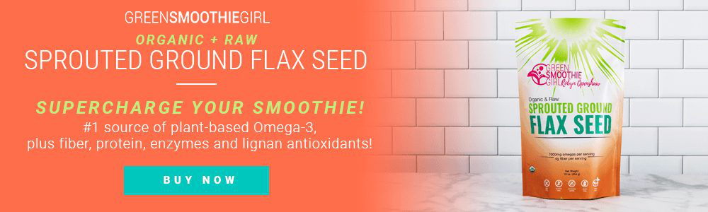 Ad for Super Flax from GreenSmoothieGirl