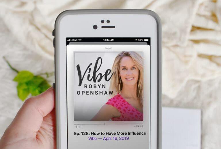 Have You Heard? Can't Miss April Podcasts from Vibe with Robyn Openshaw