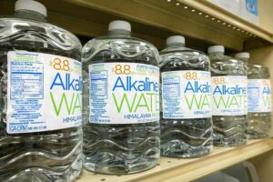 Photo of alkaline water from "Health Benefits of Alkaline Water" at Green Smoothie Girl.