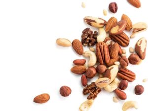 Photo of nuts and seeds from "Food Combining Theory" by Green Smoothie Girl