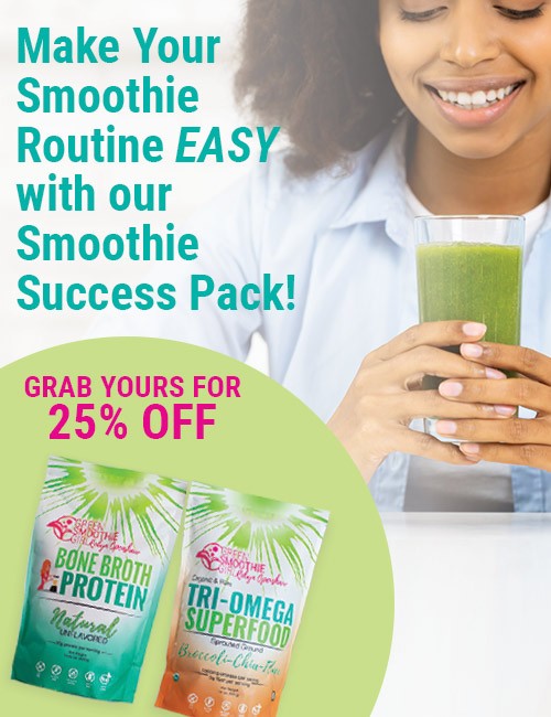 Make your smoothie routine easy with out smoothie success pack! Grab yours for 25% off