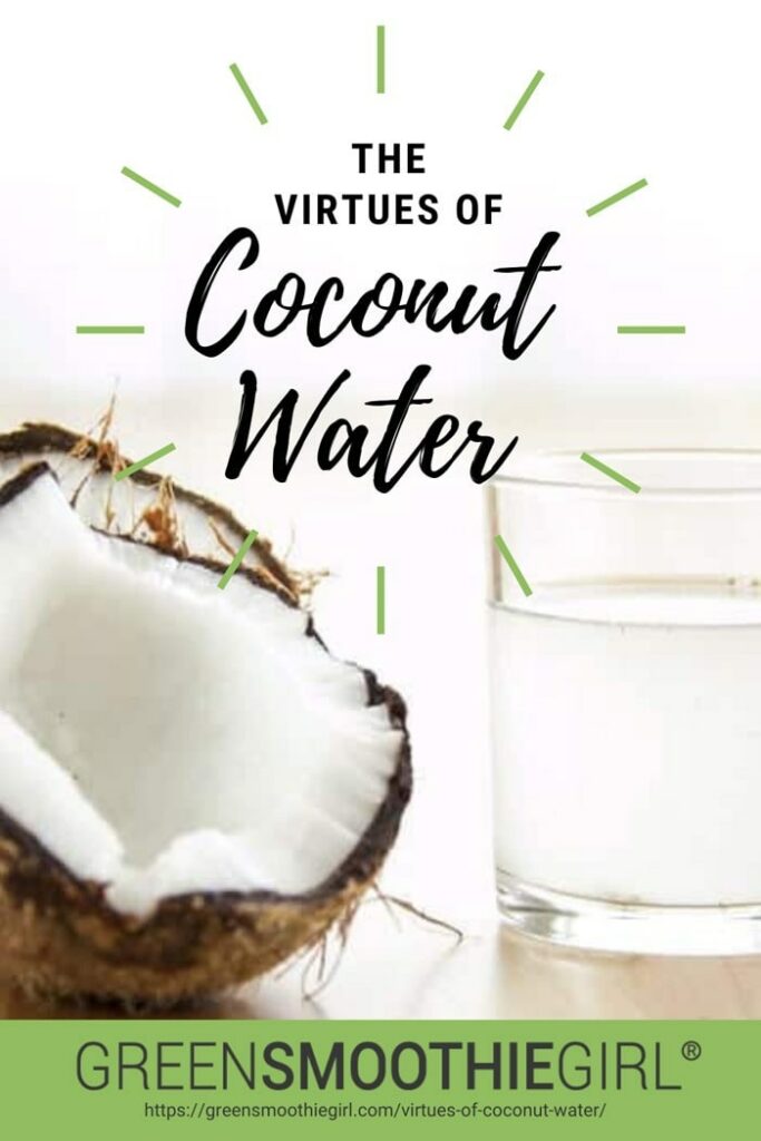 the virtues of coconut water
