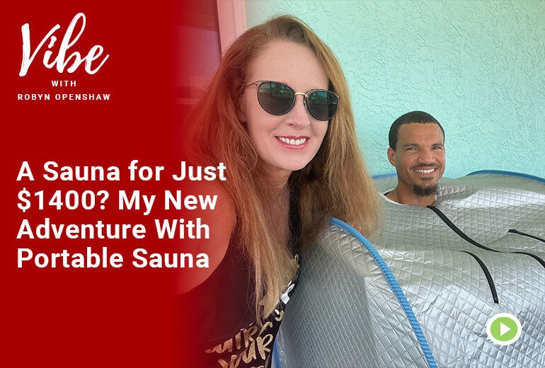 Ep 294 A Sauna For Just 1400 My New Adventure With Portable Sauna Greensmoothiegirl