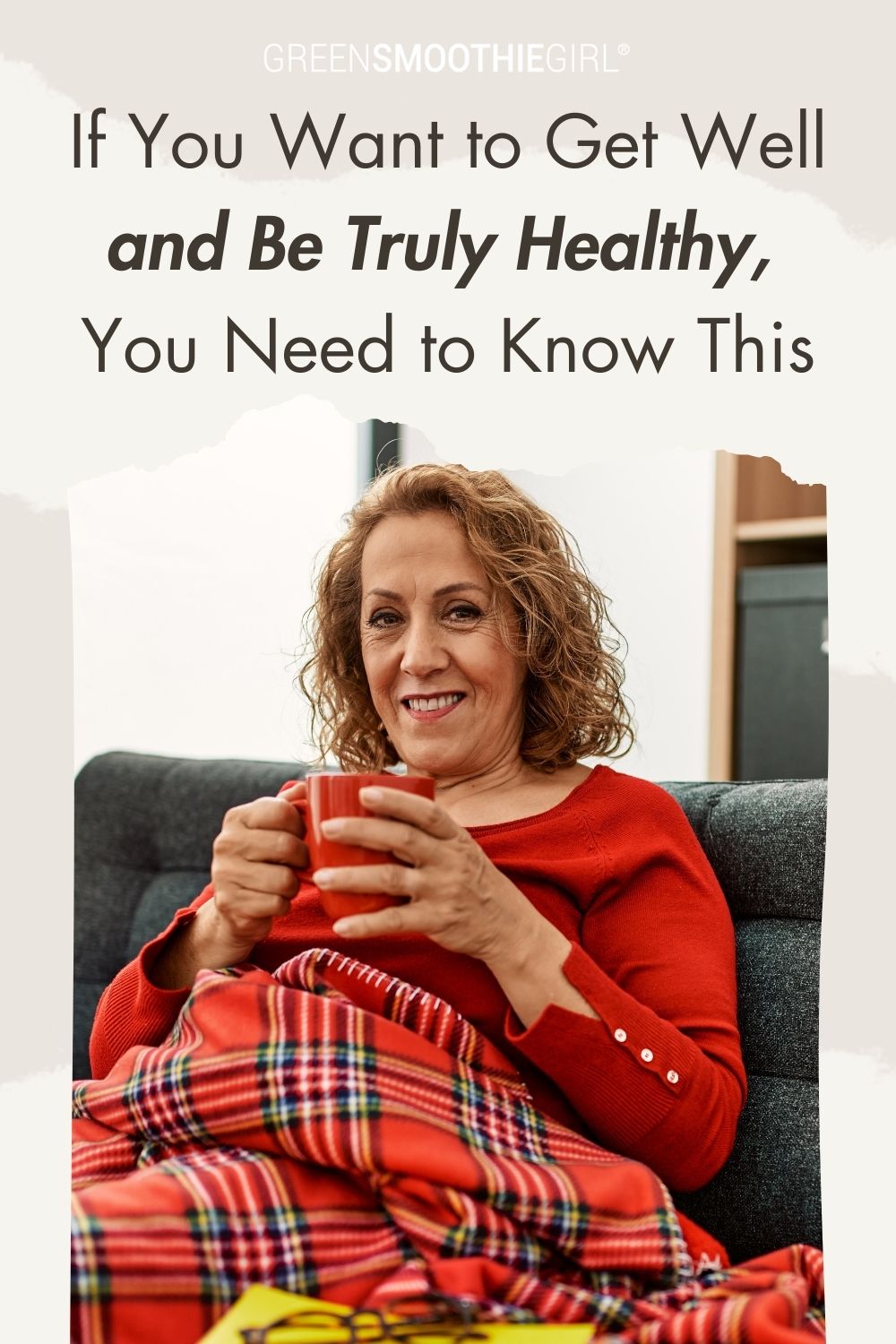 The Truth About Getting Healthy Pinterest image