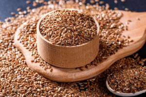 Flax seed for preventing breast cancer