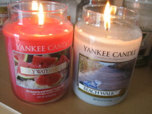 Toxic fragrance in candles