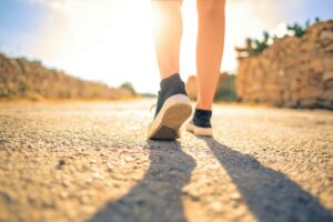 Walking health benefits