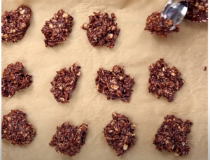 Healthy cookie recipe - Chocolate no-bake cookies