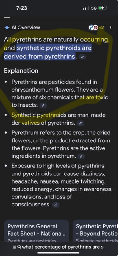 pyrethroids Google search