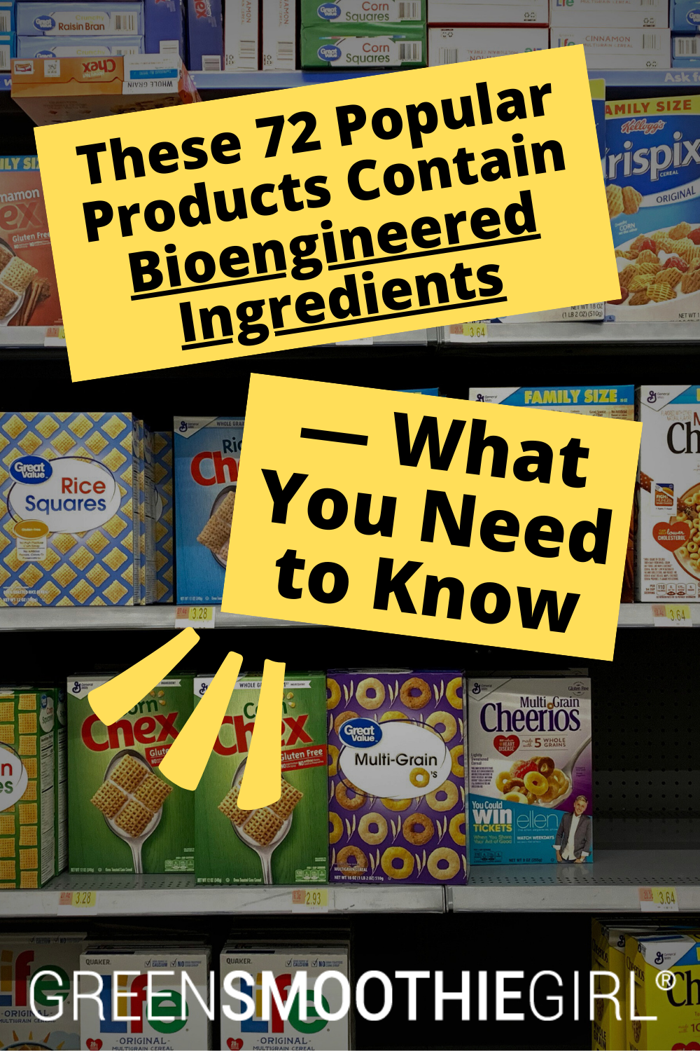 Bioengineered food ingredients pin