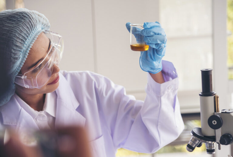 Lab testing