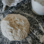 Making sourdough bread