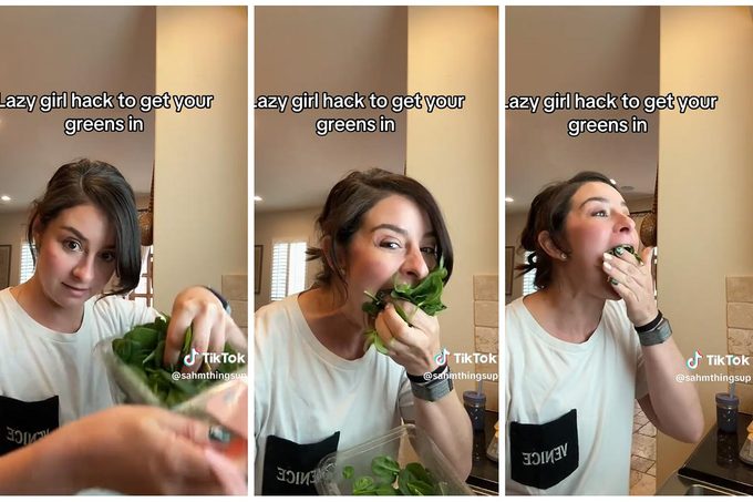 Dinosaur Greens TikTok trend