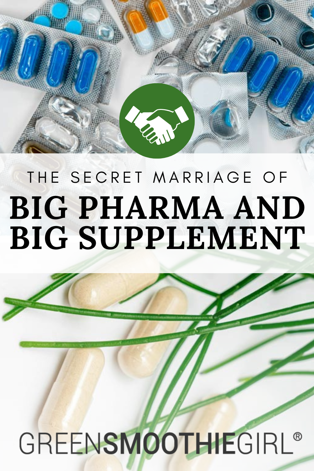 Big Pharma supplement industry