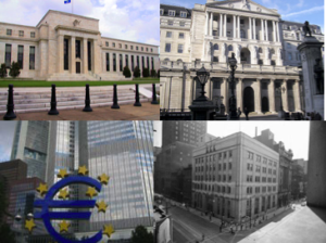 Old system: Central banks