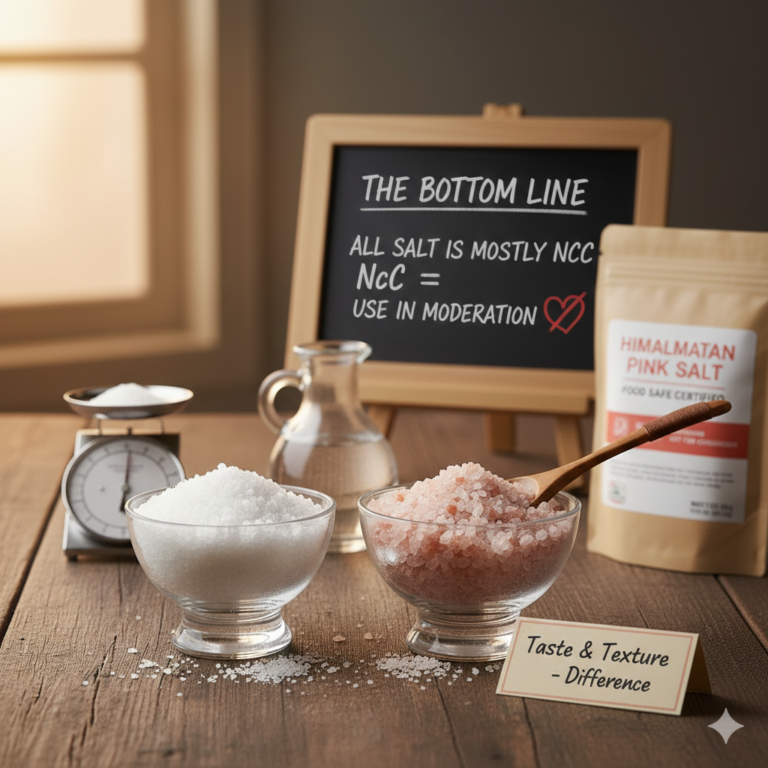 Himalayan Pink Salt vs Table Salt: Is Fancy Salt Healthier?