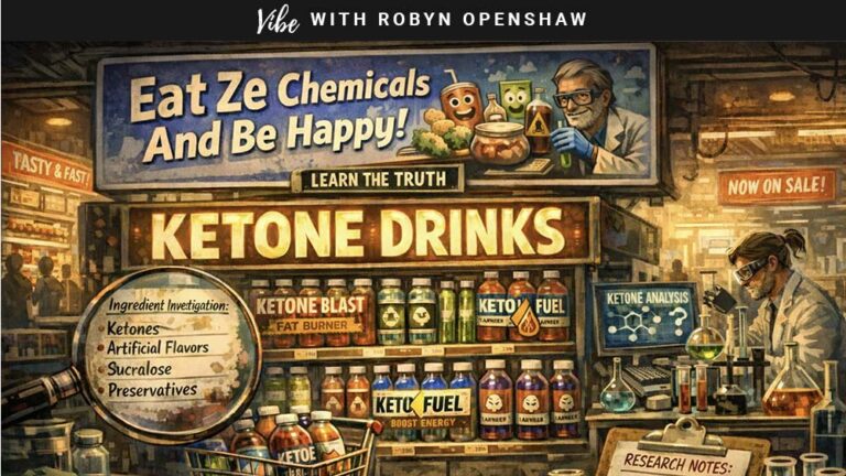 Vibe with Robyn Openshaw, episode 364: Eat Ze Chemicals And Be Happy: Protecting Yourself from Chemicals Sold to You As Food