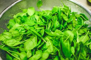 natural remedied for anxiety, spinach