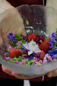 Beautiful food from the Swiss Mountain Clinic